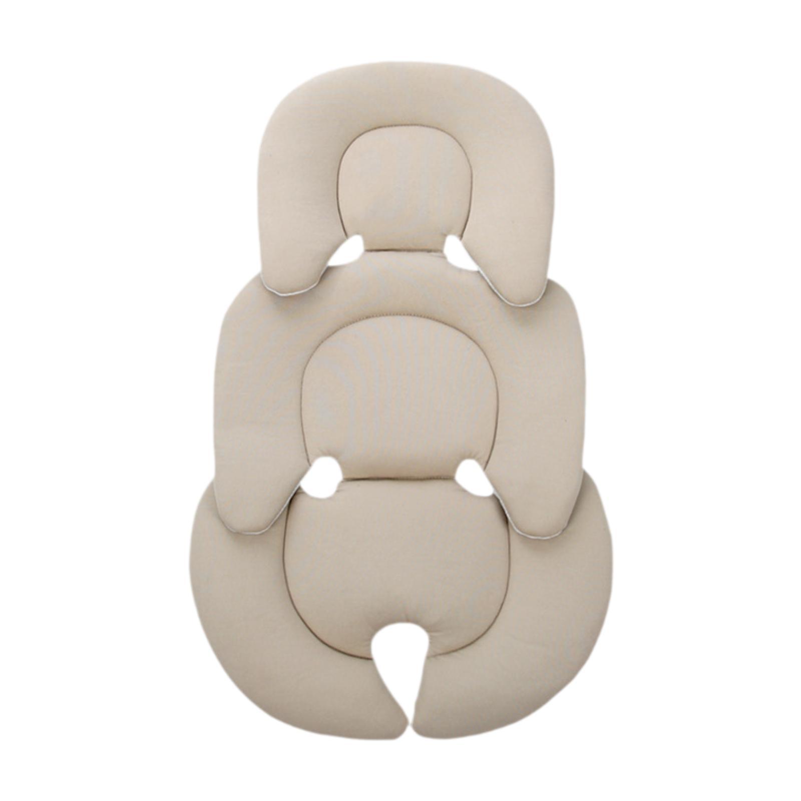 Bothyi - Cojín Para Cochecito De Bebé, Asiento Interior De Cesta Acogedora Para Cochecito De Bebé, Color Beige
