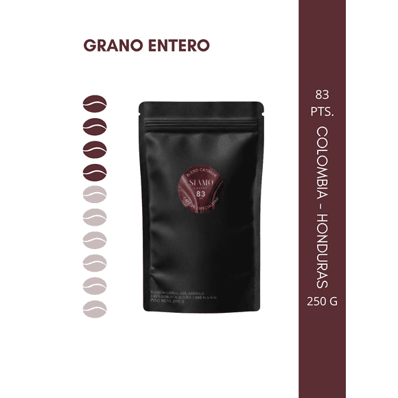 Café de especialidad Siamo Honduras – Colombia 250g, Grano Entero – Vol 2