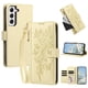 thumbnail image 1 of Funda Billetera Floral en Relieve samsung galaxy S22 PLUS con Tarjetero y Cremallera Blanco, 1 of 6