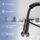thumbnail image 3 of DJS Kitchen Sink Faucet with Pull-Down Sprayer, Single Handle, 3 of 3