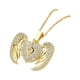 thumbnail image 5 of Collar Con Colgante De Corazón De Ala De ángel, Collar Con Medallón De Corazón Para Navidad, Madre, 5 of 5