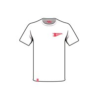 Polera Rockshox Manga Corta Pennant Blanco