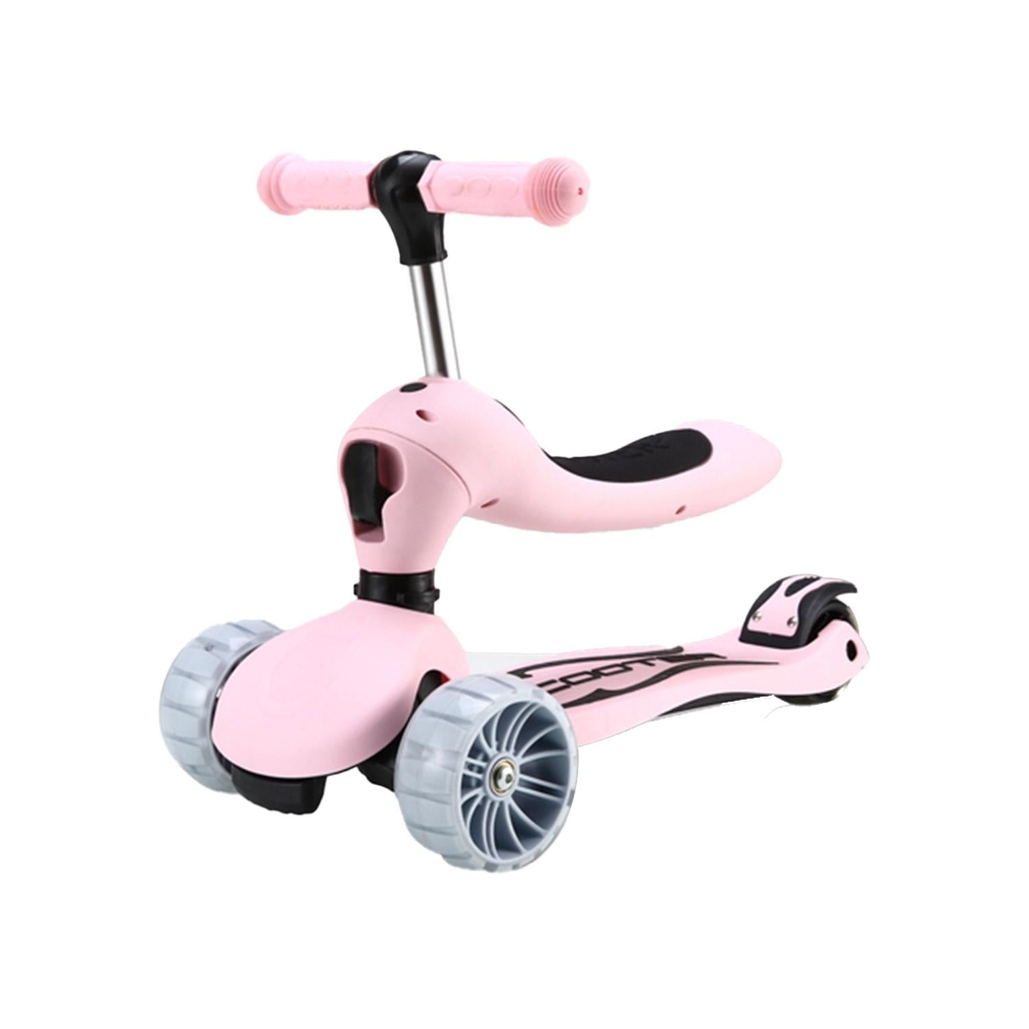 Global Latin - Scooter Monopatín 3 En 1 Con Asiento Y Ruedas