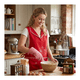 thumbnail image 5 of Delantal Tipo Chaleco Para Mujer Mandil De Cocina Con Bolsillos, 5 of 5