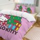 thumbnail image 2 of Hello Kitty Pink Polka Dots 3 Pieces Duvet Cover Set Full Size Super Soft Fade Resistant Microfiber, 2 of 4