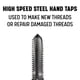 thumbnail image 2 of Taper Tap Drill America DWTT7X1 m7 x 1, acero de alta velocidad, 2 of 8