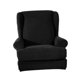 thumbnail image 5 of Wing Back Arm - Funda Para Silla De 2 Piezas Wingback Sofa Slipcover Negro, 5 of 5