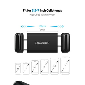 Ugreen - Soporte Celular Tipo Clip Para Rejilla De Ventilacion Automovil Lp120