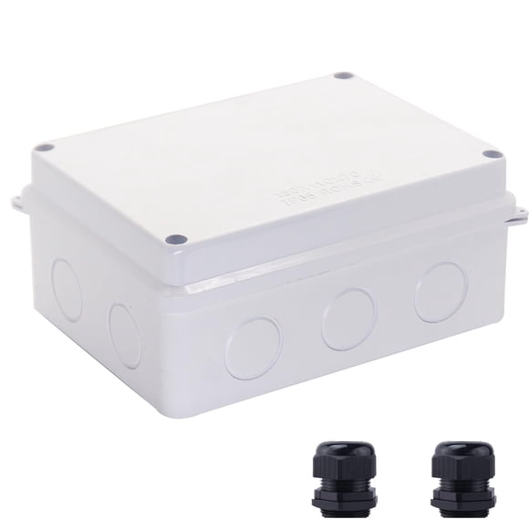Caja de conexiones LuSumtly a prueba de polvo e impermeable IP65 de plástico ABS
