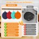 thumbnail image 3 of Tapa de silicona SOPHICO para cuencos de 2 tazas – juego de 2, 3 of 7