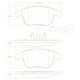 thumbnail image 2 of Pastillas Freno para auto Audi Q3 Quattro 2011-2018 Delantero, 2 of 5