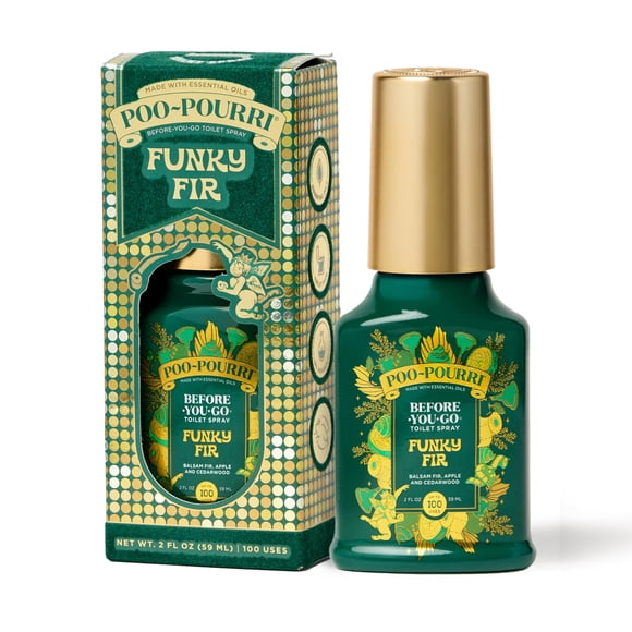 Spray para inodoro Poo-Pourri 59 ml "Funky Fir" Edición Navideña