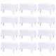 thumbnail image 1 of Mantel FINDYOU blanco, poliéster, 60 x 102 pulgadas, paquete de 12, 1 of 6