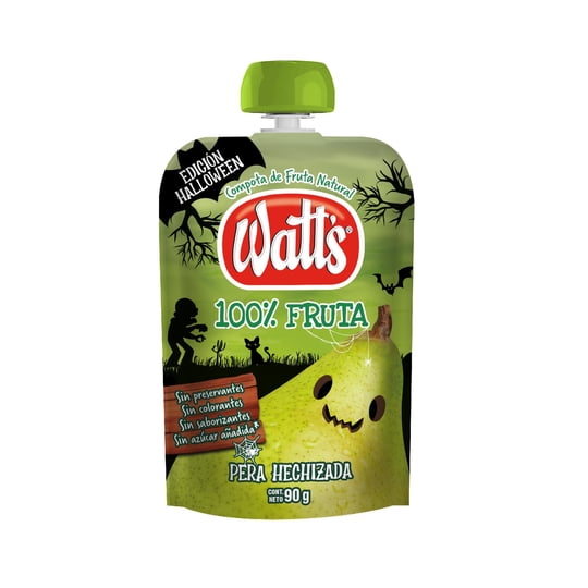 Compota De Fruta Pera 90 g Watts