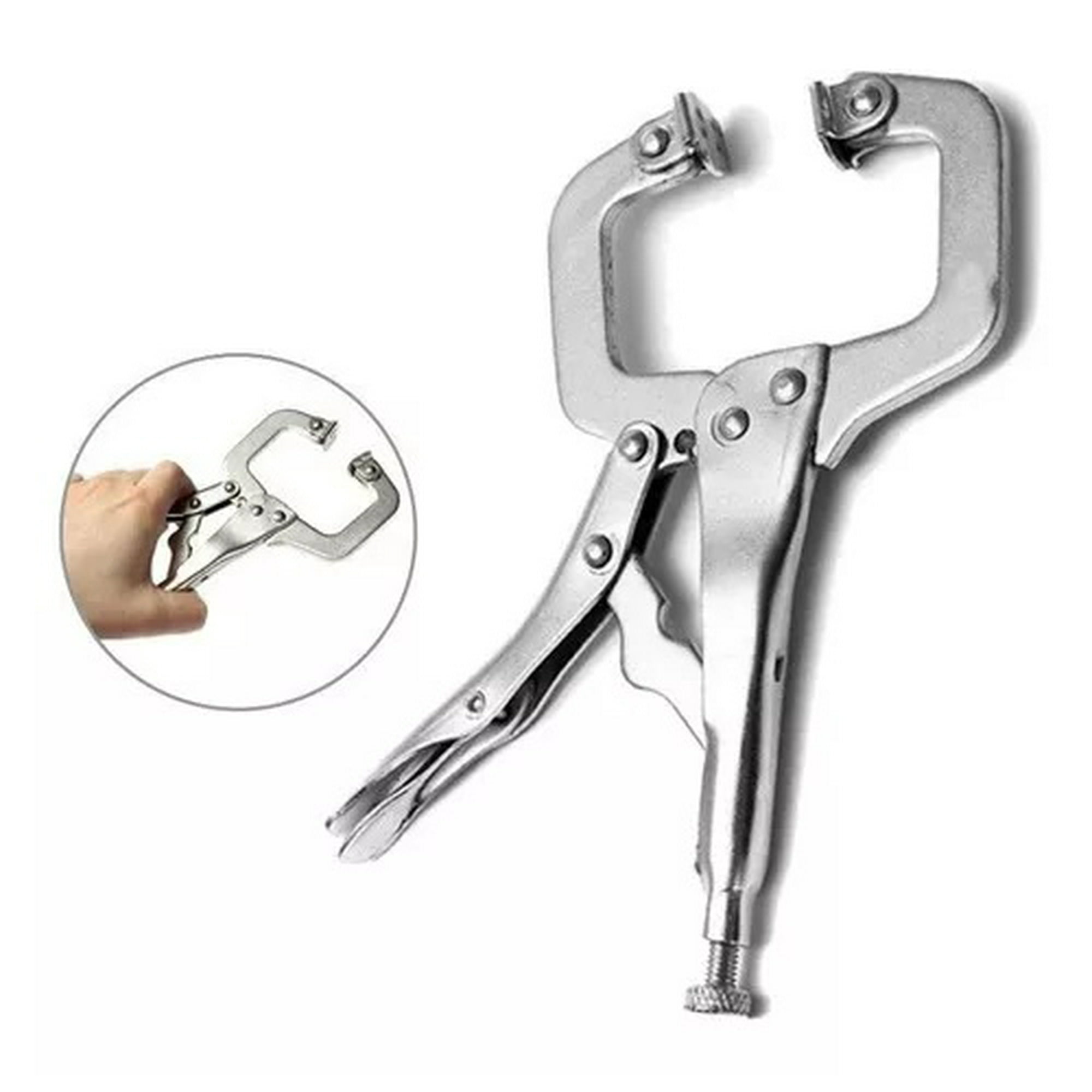 Genérico - Prensa Caimán Alicate De Presión Tipo C 11 Pulgadas