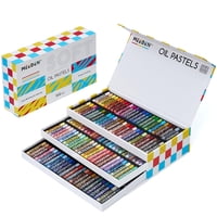 Set De Pasteles Al Óleo Meeden, 144 Colores Vibrantes Para Arte Navideño