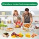 thumbnail image 5 of Recipiente de almacenamiento de alimentos ZLMXXT de 12 pulgadas con tapa y asa x2, 5 of 7