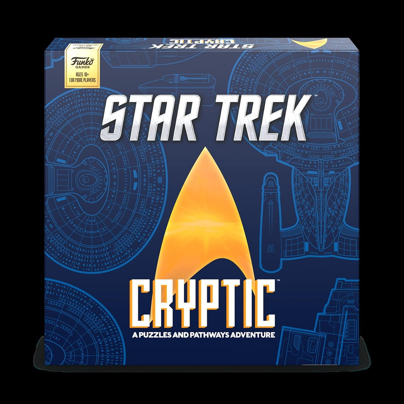 Juego De Mesa Funko Star Trek Cryptic Puzzles De Más De 10 Años