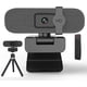 thumbnail image 1 of Cámara web 4K para PC, zoom automático, control remoto, protección de privacidad, balance de blancos, micrófono, plug & play, compatible con portátiles y computadoras de escritorio, videollamadas y co, 1 of 7