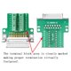 thumbnail image 4 of Conector sin soldadura AMBEST DB15, 16 mm, hembra, 10 unidades, 4 of 7