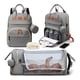thumbnail image 1 of Mochila Maternal 3 En 1, Cuna Plegable Portátil Mudador Bebé, 1 of 5