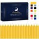 thumbnail image 1 of Vela Kunrsug Pack de 24 Mini Velas Doradas de 10 cm sin Aroma, 1 of 7