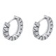 thumbnail image 1 of Aros Punk Hombre Mujer Vikingo Grabado Earing Moda, 1 of 3