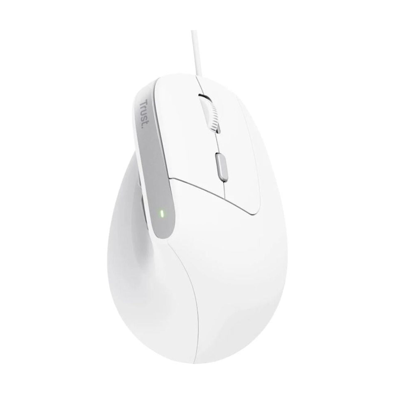 Trust - Mouse Ergo Bayo Ii Blanco Con Cable