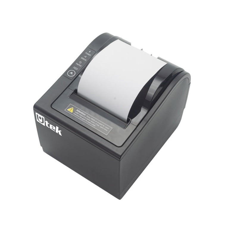 Utek - Impresora Térmica Papel 80/58mm Usb Y Lan