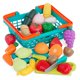 thumbnail image 1 of Set Play Food Battat Farmers Market con cesta y tabla de cortar, 1 of 9