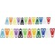 thumbnail image 2 of Clips Advantus PC0600 de plástico, tamaño grande, varios colores, 2 of 2