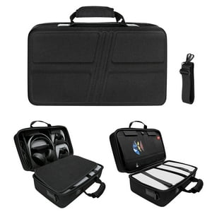 Genérico - Compatible Con La Consola De Juegos Playstation 5 Pro Funda Protectora De Almacenamiento Con Correa Para El Hombro, Organizador De Gran Capacidad Para Accesorios De Viaje-Negro