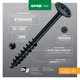 thumbnail image 3 of Tornillo SPAX Lag 8 cm x 8 mm Torx Drive HCR, 3 of 4