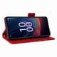 thumbnail image 3 of Funda Cartera para Boost Mobile Celero 5G 2024 Tapa Flip con Ranuras y Soporte Rojo, 3 of 5