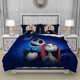 thumbnail image 2 of Nightmare Christmas Duvet Cover Quenn Size Set Her Jack His Sally Bedding Set 3 Pieces Soft Microfiber Quilt Cover, 2 of 5