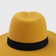 thumbnail image 3 of Sombrero de Fieltro Mujer Estilo Vaquero Cowboy, 3 of 5