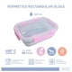 thumbnail image 5 of Contenedor De Vidrio Con Alitas 640ML 1 Pieza, color surtido, 1 Un, 5 of 15