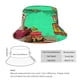 thumbnail image 2 of Sombrero Bucket Desmarcar Es Un Mundo Grande Grande Plegable, 2 of 6
