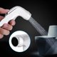 thumbnail image 1 of M Buder Atomizador de Bidé de Mano para Baño, Pañal de Tela, Rociador de Limpieza G1/2" de Alta Presión, Juego de Bidé de ABS Plateado para Lavado Femenino y Limpieza Del Inodoro (5.1 inches / 13.0, 1 of 9
