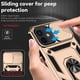 thumbnail image 3 of Estuche GANGXUN para iPhone 12 Mini, soporte giratorio 360°, estilo mecánico y magnético, 3 of 4
