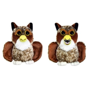 Peluche Feisty Pets El Cobarde Daniel Búho Cornudo Feisty Pets