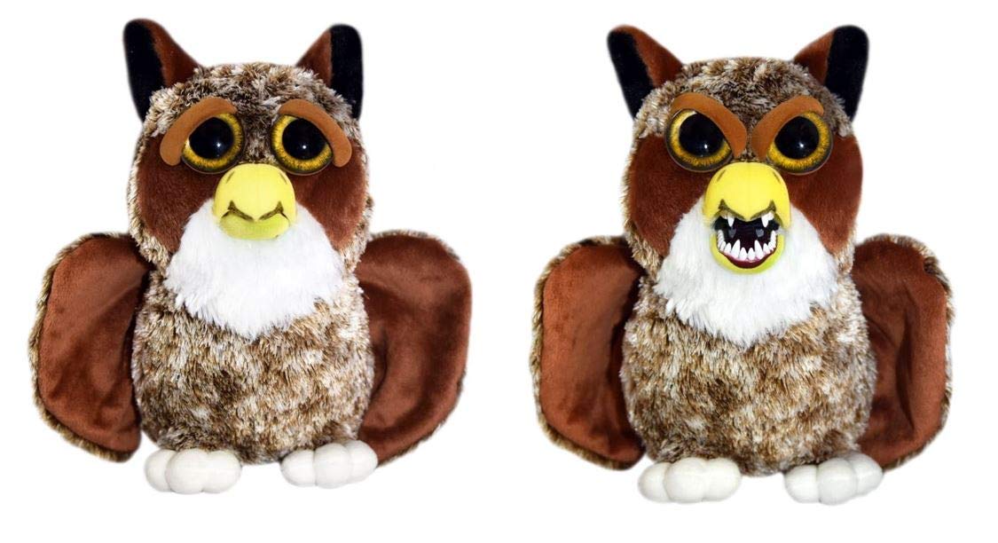 Peluche Feisty Pets El Cobarde Daniel Búho Cornudo Feisty Pets