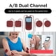 thumbnail image 5 of Unidad TENS y estimulador muscular EMS Kongzee AS9026 con almohadillas, 5 of 6