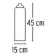 thumbnail image 3 of Trapeador microfibra Mango 120cms - Klintek, 3 of 3