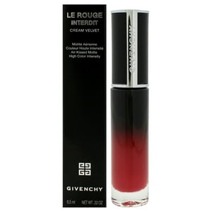 Lápiz Labial Cremoso Aterciopelado Le Rouge Interdit - 27 Rouge Infuse De Givenchy Para Mujer - Lápiz Labial De 0,22 Oz