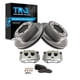thumbnail image 1 of Kit de frenos TRQ semimetálico trasero para Ford F-350 F-450 2013-19, 1 of 9