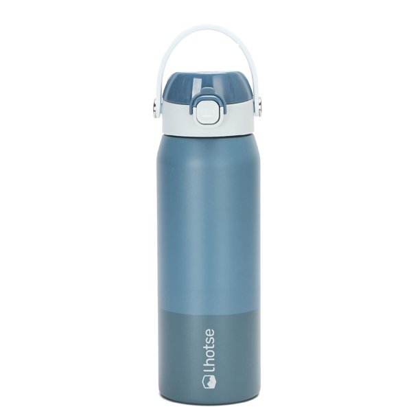 Termo Botella Termica Acero Inox Hydrotek 750ml 2-1 azul marino