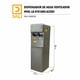 thumbnail image 2 of Dispensador de Agua Eléctrico Ventilador Pedestal Mod. LB-07D Gris Acero, 2 of 4