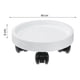 thumbnail image 5 of Macetero Porta Maceta Bandeja Para Maceta Con Ruedas 36cm blanco, 5 of 5