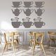 thumbnail image 2 of Decomural Tea Coffee Cups Cafe Set WS-33301, 2 of 2